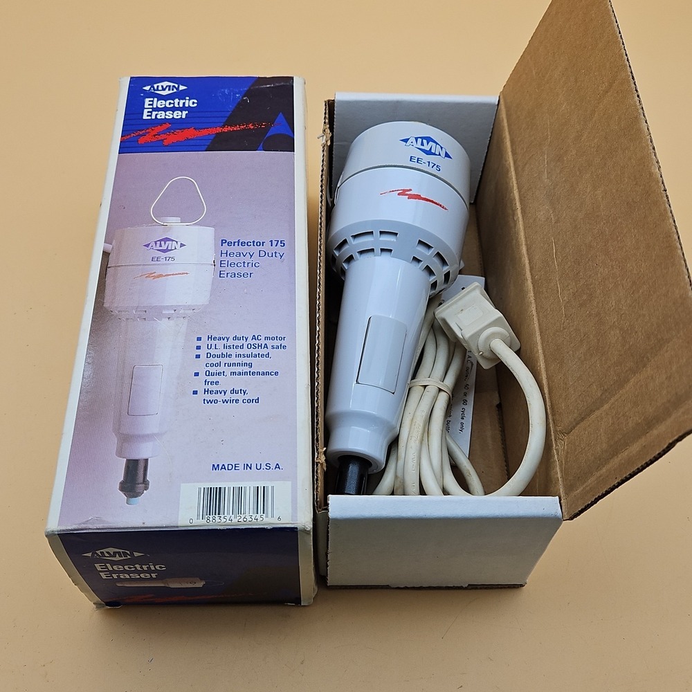 Alvin  EE-175 Perfector 175 Heavy Duty Electric Eraser - New Open Box Never Used